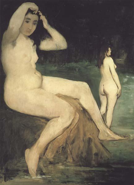 Edouard Manet Baigneuses en Seine (mk40) France oil painting art